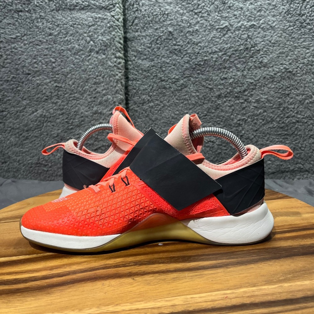 Nike Metcon DSX‎ Flyknit 2 Mens Orange Black Cross Training Shoes Size 8 - Picture 9 of 14